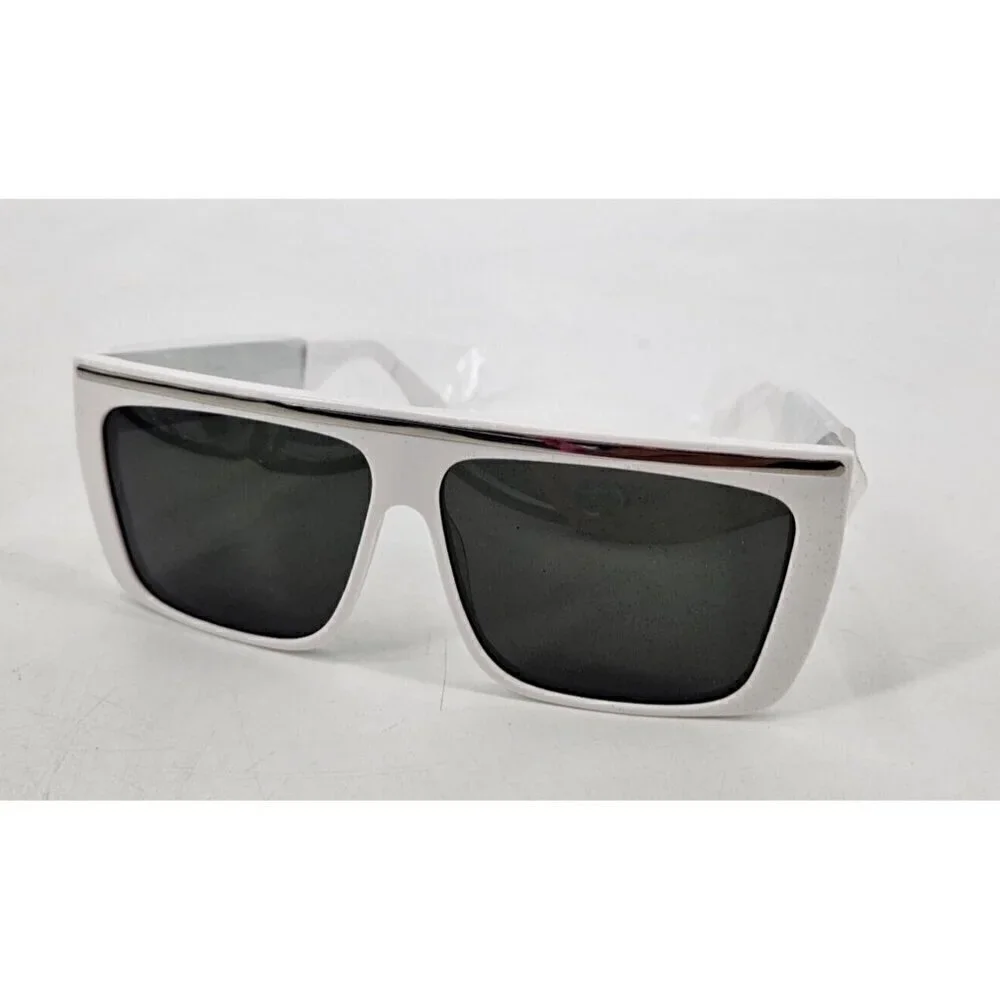 New Vintage Frames Company Corey Shapiro Love/Hate Sunglasses White/Silver